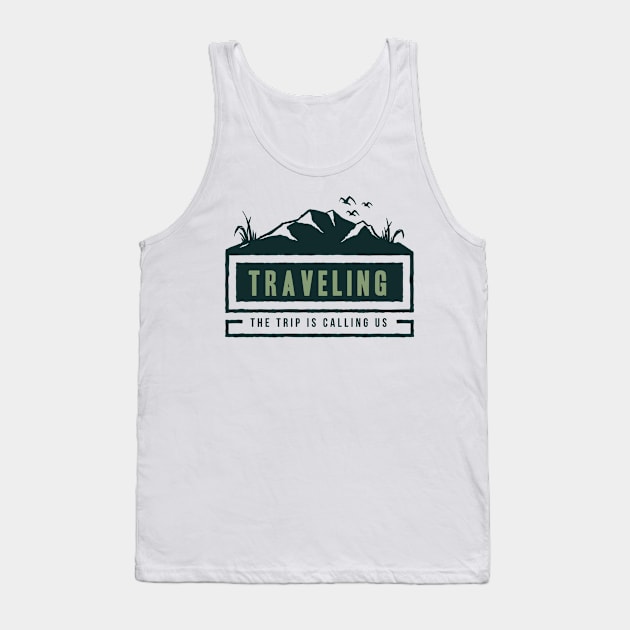 Traveling Tank Top by Jenex